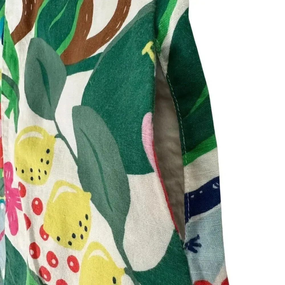 Mini Boden Jungle Shift Dress size 5-6 Pockets
